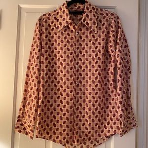 Vtg 1970s button down